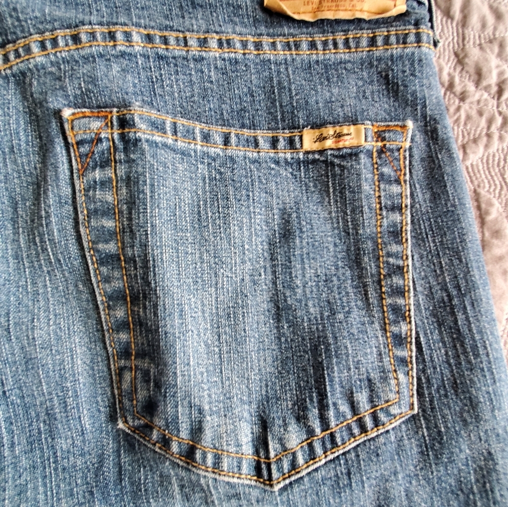 Levi's Strauss Signature Stretch Bootcut Jeans Size 12 - Picture 8 of 13